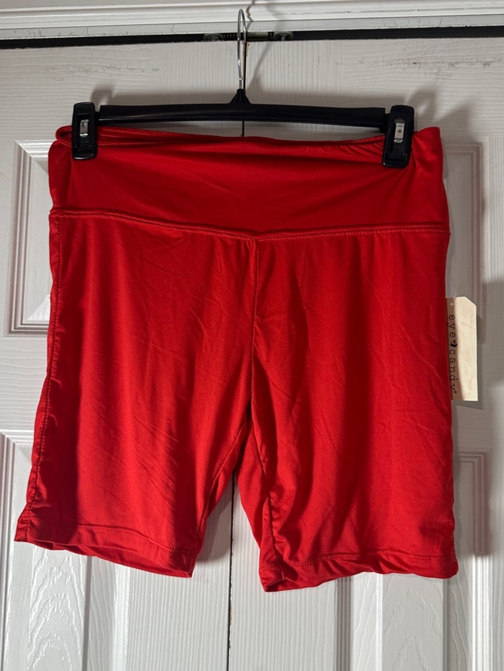 Red Women's Biker Shorts- New with Tags